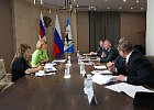 Оксана Лут и Игорь Кобзев обсудили развитие АПК Иркутской области